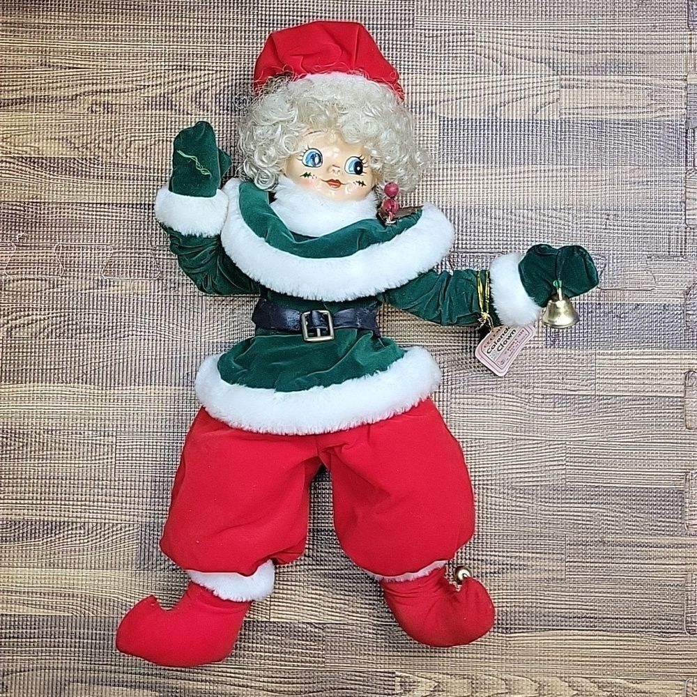 Vintage 1986 Brinns Limited Edition December Christmas Calendar  Clown